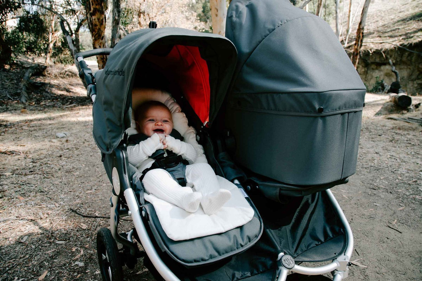 Bumbleride Indie Twin Lift (2019/2020), Dawn Grey Mint